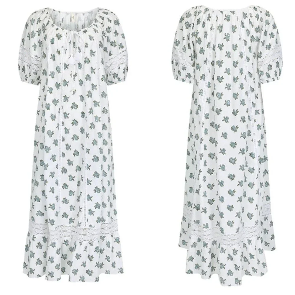 Spell Fable Block Printed Midi Dress - Picture 4 of 8